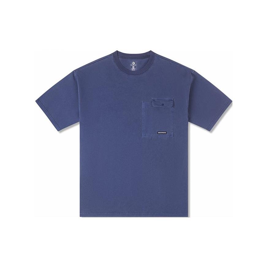 Converse Transitional Utility Tee Asia Sizing Navy Men s 10025228-A02 XL