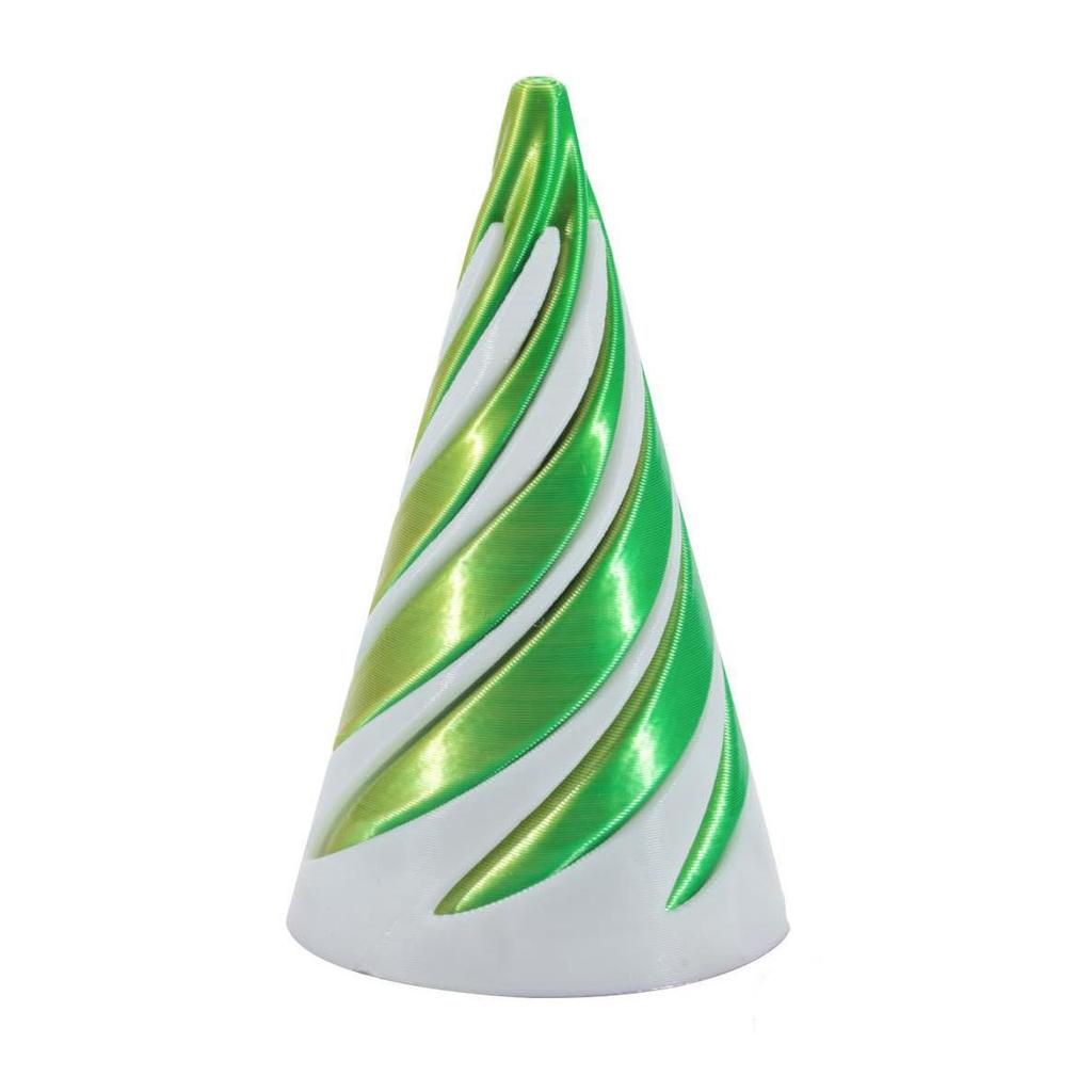 1 Bucată Mini Vortex Iluzie Optică Decompresie Jucării Con Spiralat Imprimat 3D Jucărie Fidget Sculptură Piramidă Imposibilă