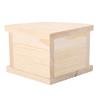 Natural Wooden Hamster Bed Cabin Small Animal Warm House Hamster Nest