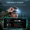 1000 Lumens Aluminum Alloy LED Headlamp with Long Battery Life for Outdoor Mountaineering and Night Fishing