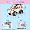 Science Experiment Diy Jeep Car Kit With Wooden Physics Gear For Childrens Stem Education