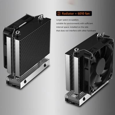 Chladič M2 2280 Solid State Hard Disk Chladič s 6010 ventilátorem SSD Radiátor PCI-E 4.0/5.0 hliníkový chladič Chladič s tepelnou podložkou