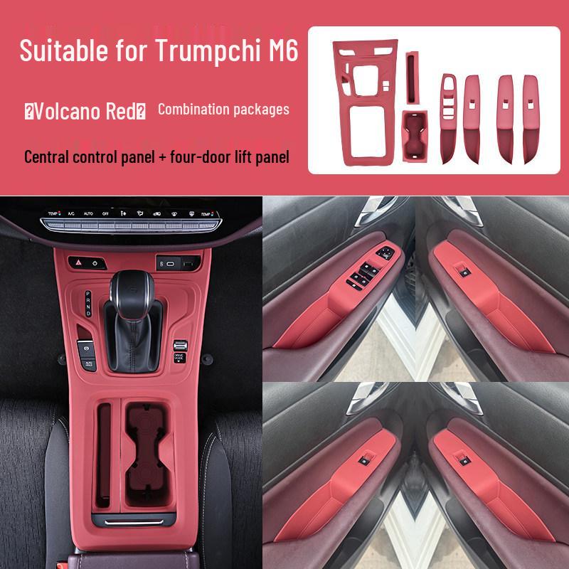 Trumpchi M6 PRO Center Console & Window Control Silicone Protective Pad
