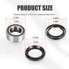 Rear Wheel Bearings & Seals Kit for Honda Rincon 650 GPScape TRX650FA 2003 2004-2005 Rincon 680 TRX680FGA GPScape 2006-2009 2023