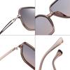 New Retro Fashion Ultra Light Square Luxury UV400 Polarized Sunglasses Woman Big Size Optical Prescription Glasses