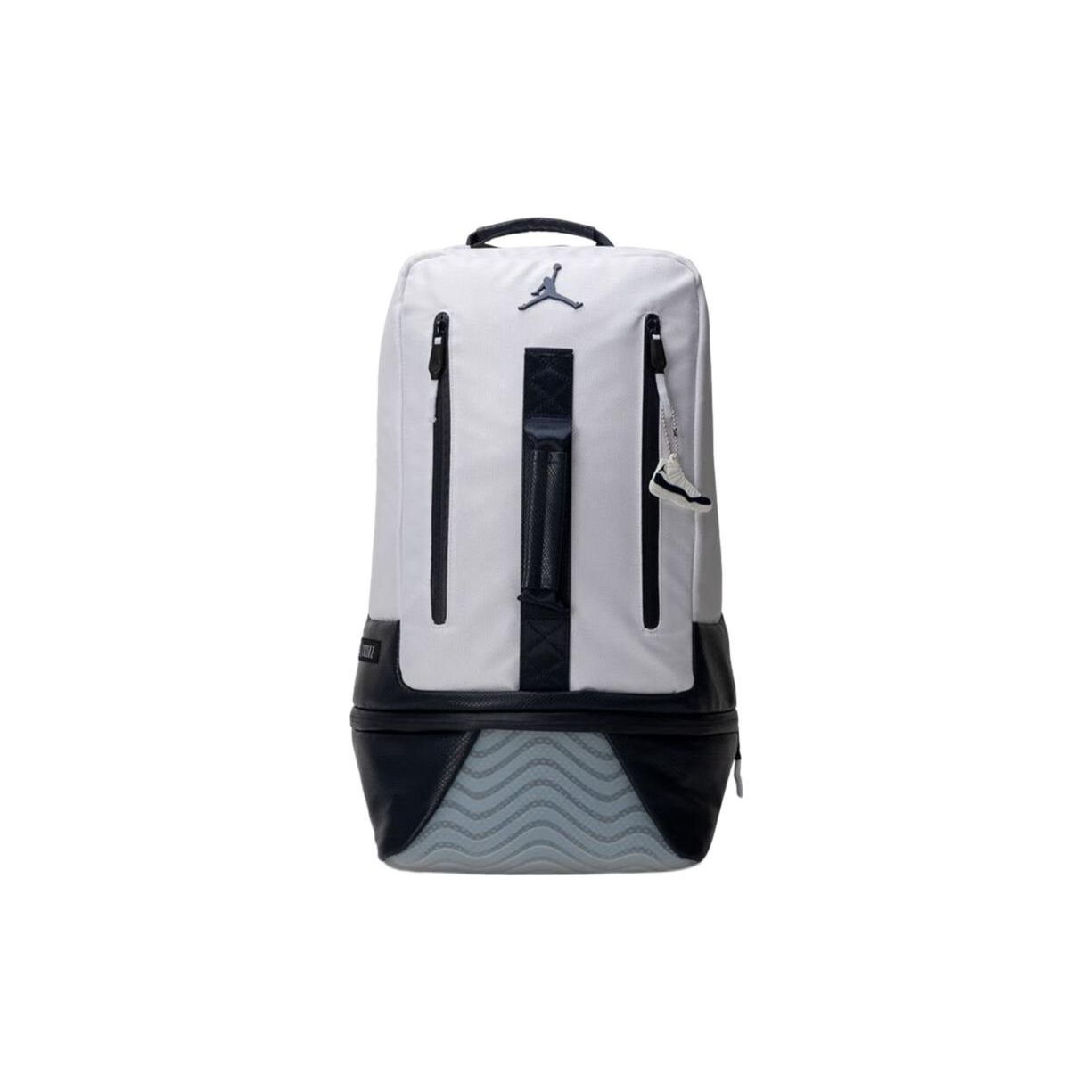 

Jordan Travel Sports Color Block Polyester Spandex Backpack Unisex Backpacks Black White JD2323039AD-002 One Size