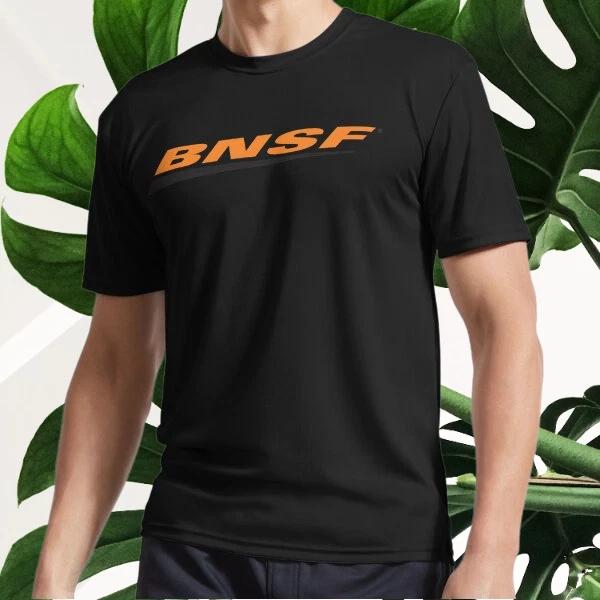 New BNSF Train Logo Active T-Shirt Logo T-Shirt Funny Size S to 5XL XL