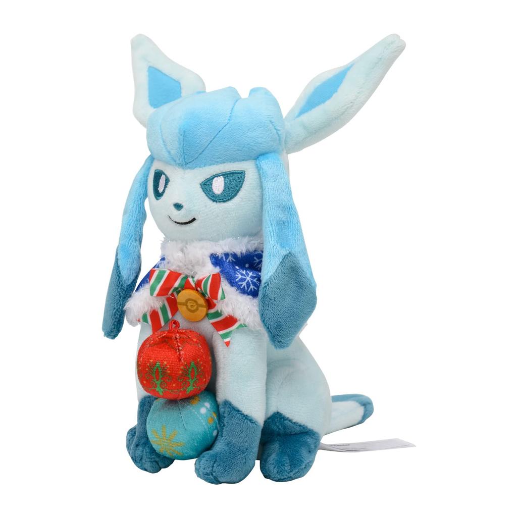 Center Original Plush Toy Glaceon Christmas In the Sea X 16 X Cm X W X Pokémon Pokémon 22.5 20.5 (H D)