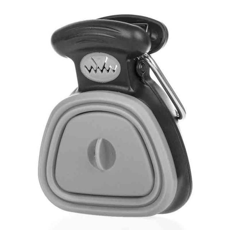 Dog Pet Travel Foldable Pooper Scooper With 1 Roll Decomposable Bags Poop Scoop Clean Pick Up Excreta Cleaner Tools Pet Products Decoration