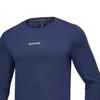 Skechers Comfortable Casual Simple Versatile Long Sleeve T-Shirt Men Tops Navy-Academy-Blue P225M143-02MZ