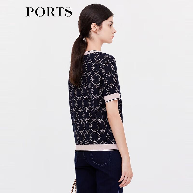 Ports Women's Autumn Short Sleeve Knit Top