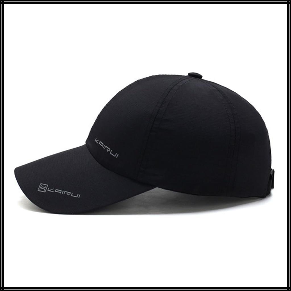CA755 [White Fang] Hat, Cap, Sports, Logo, Simple, Stylish, Fashionable, Men's, Women's, (Dark Gray)