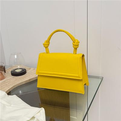 Street Casual Solid Color Shoulder Bag 2025 New Casual Handbag On the New Fashion Simple Messenger Small Square Bag