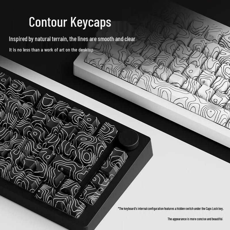 Teclado Mecânico AKKO MONGEE M1 V5 de Alumínio CNC Tri-Modo com Gasket