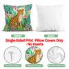 Toucans Leopards Zebras Pillowcase Printed Polyester 40/45/50Cm Throw Pillowcover Decorative Sofa Cushion Pillowslip Home Decor