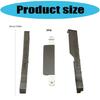 Internal Hard Drive Mounting Rack With Rubber Rail Connector for E6230 Laptop Storage Upgraded Accessories