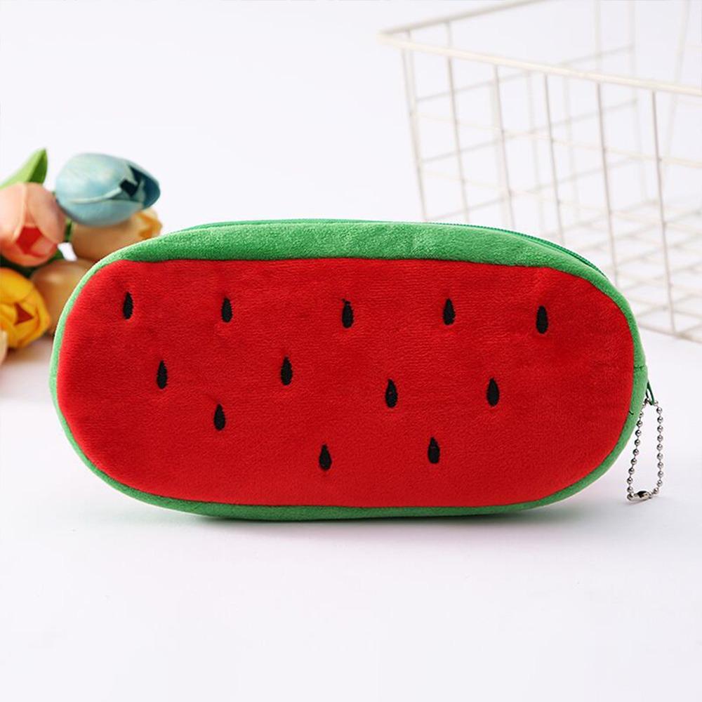 Zipper Design Pencil Case Large Opening Design Stationery Bag Stationery Pouch  School Supplies