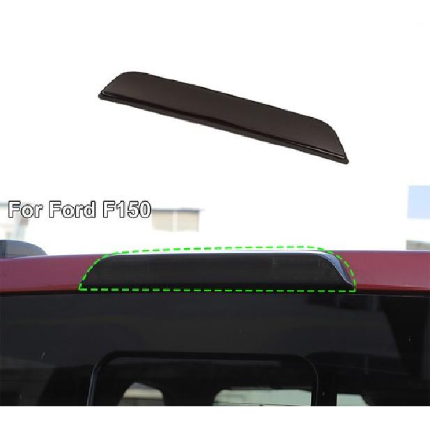 Smoked Black 3rd Third Brake Light Cover Trim Decoration For Ford F150 2015-