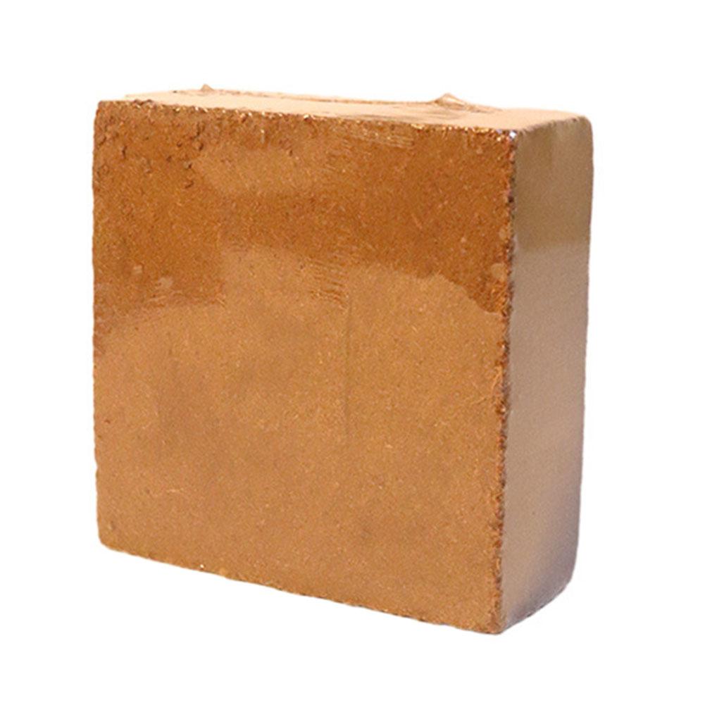 300g Komprimierter Kokosfaser-Blumenerde-Ziegel Größe 10x10x4cm Für Zimmerblumen Kräuter Gemüse Und Sukkulenten