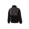 Puma Colorblock Stand Collar Fleece Warm Jacket Men Jackets Black 929821-02