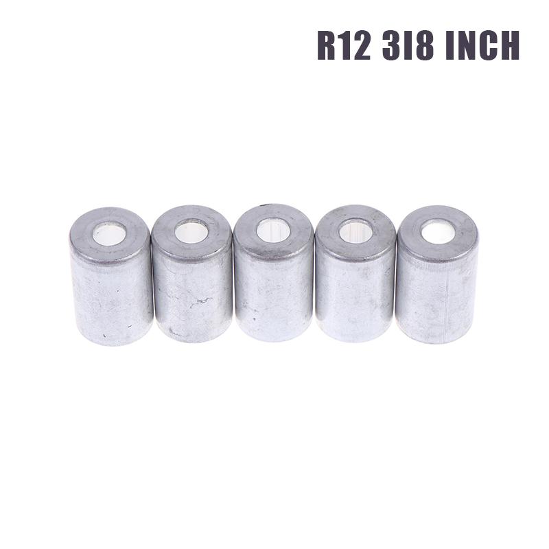 10 ks hliníkových objímek, tvarovek na potrubí, 16 mm, 20 mm, 24 mm, 26 mm, průměr otvoru. Krimpovací návleky na hadice autoklimatizace R12 R134A