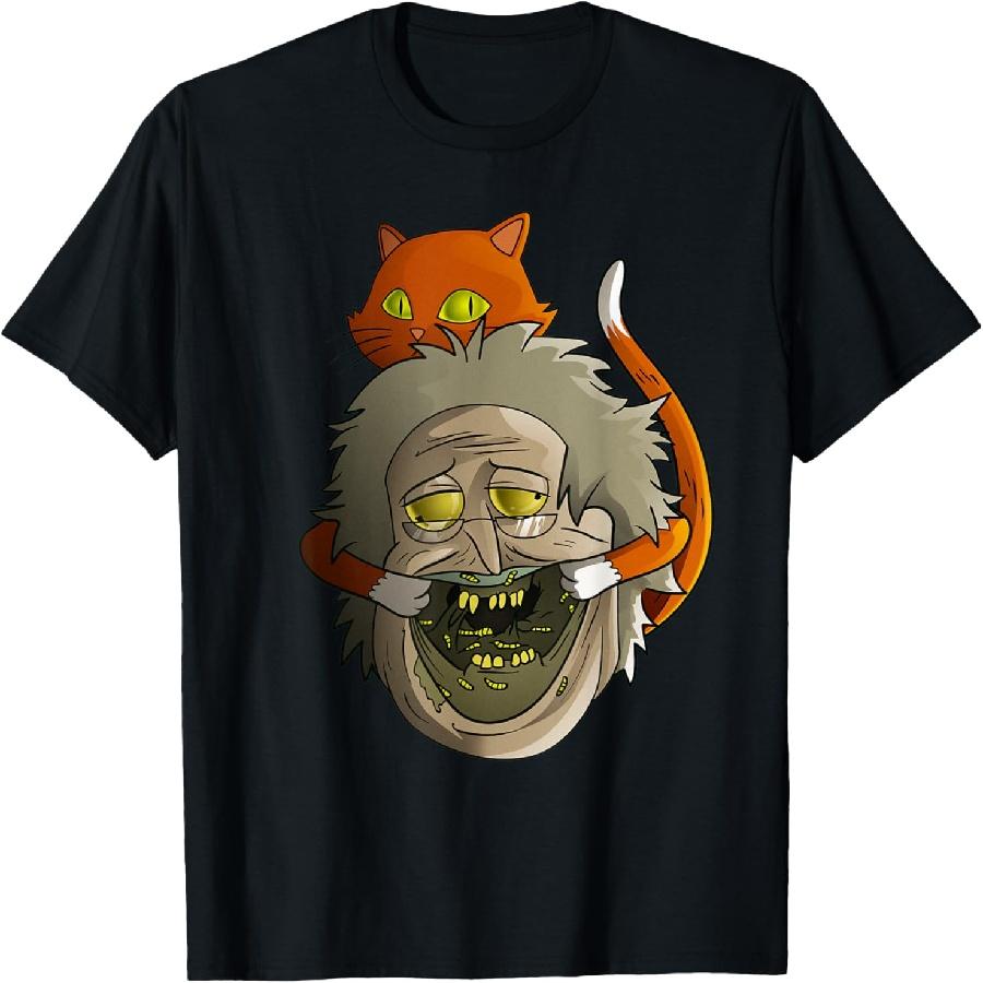 

Rick and Morty Shirt Dead Cat Lady T-Shirt T-Shirt XXXXXL чорний
