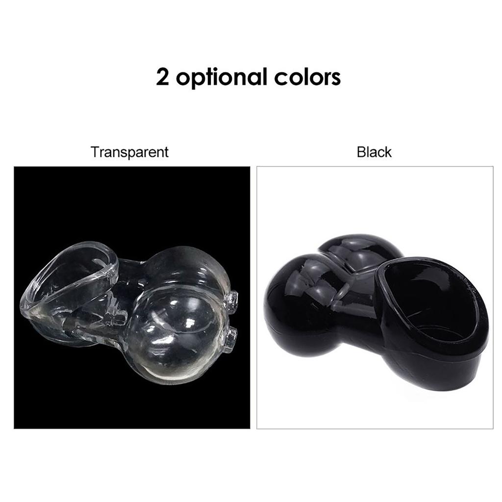 Electric Shock Pulse Male Flexible Scrotal Bound Cock Ring Penis Ring Chastity Device Delay Lock Cock Cage Scrotum Ring Sex Toys