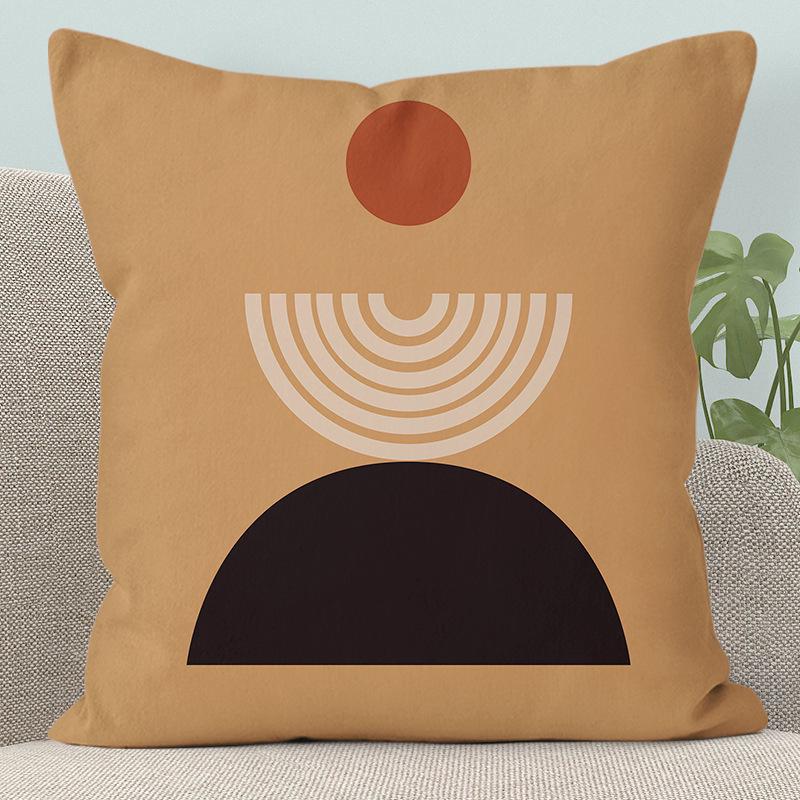 

Сучасна подушка з абстрактним персонажем: Знімна, миюча подушка для дивана для домашнього декору 40x40 cm (Pillowcase + Insert)