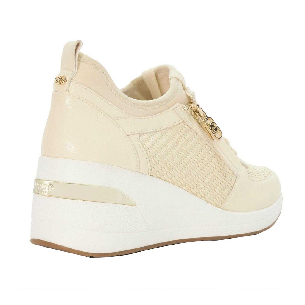 Zapatillas de cuña con cordones Eilin para mujer de Dune London