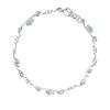 NEUF PIECE CLIMBING PLANT BLUE OPAL NECKLACE