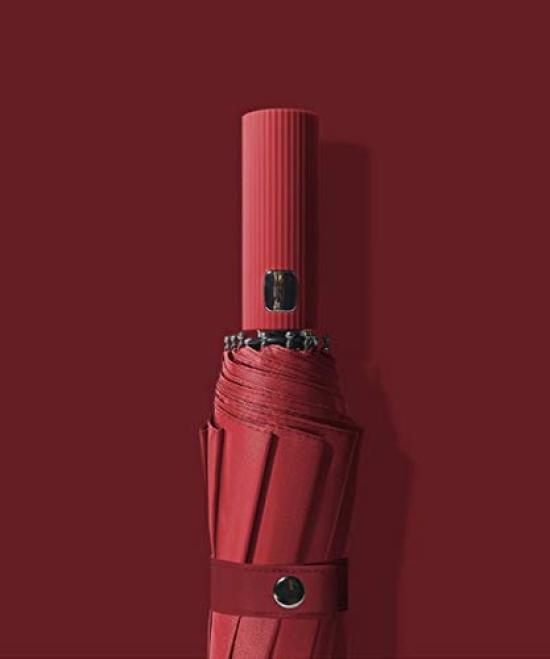Folding Automatic UV 12 UV Foldable Parasol Umbrella, Open/Close, Lightweight, Protection, Ribs, Compact, Chic, Simple, Stylish, 99% Protection,
