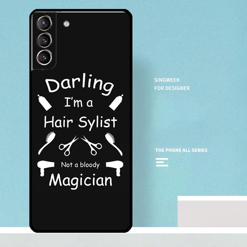 Hair Stylist Hairdresser Case For Samsung Galaxy S25 Ultra S21 S22 S23 S24 Ultra S9 S10 S20 Plus S25 FE Phone Cover