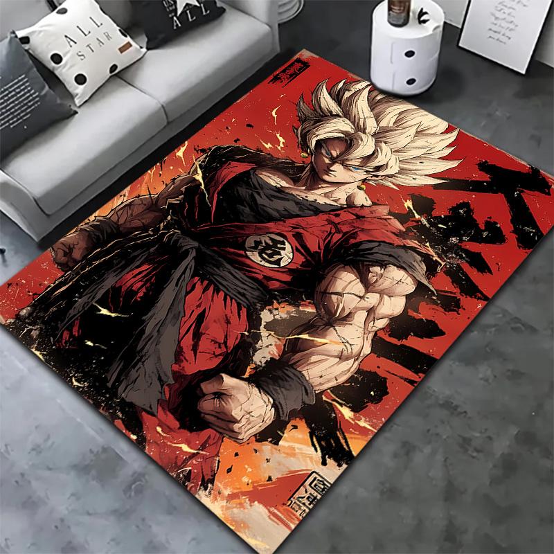 Dragon Ball Z Carpet Rug For Living Room Bedroom Home Sofa Decoration Kids Play Nonslip Floor Mat