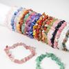Stretch Band Irregular Stone Bracelets Adjustable Wrap Charm Hand Chain  Jewelry