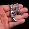 European and American Men's Wolf Tooth Accessories High-end Design Welry Men's Necklace Pendant
