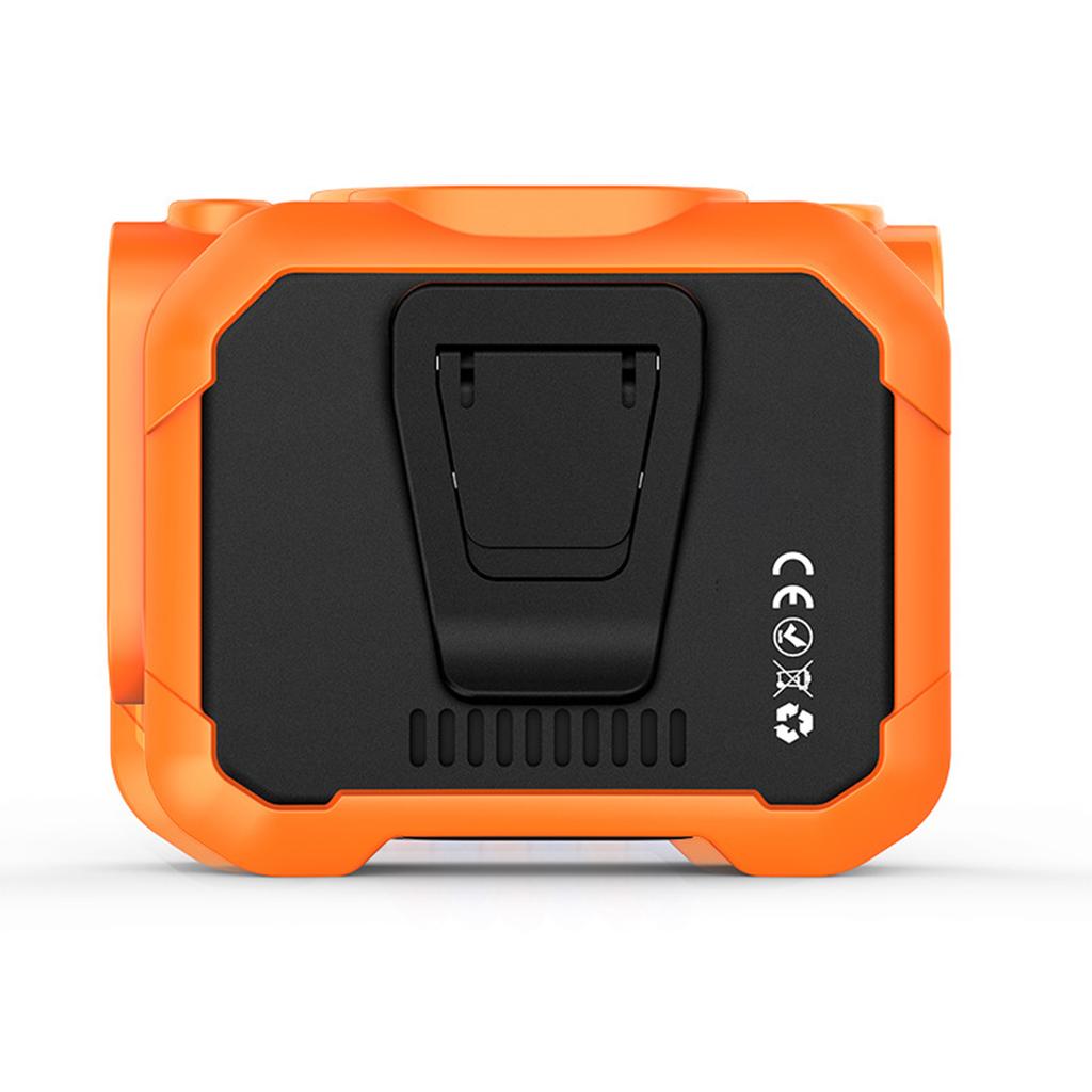 Fan outdoor work express waist hanging small fan USB charging long life cooling fan