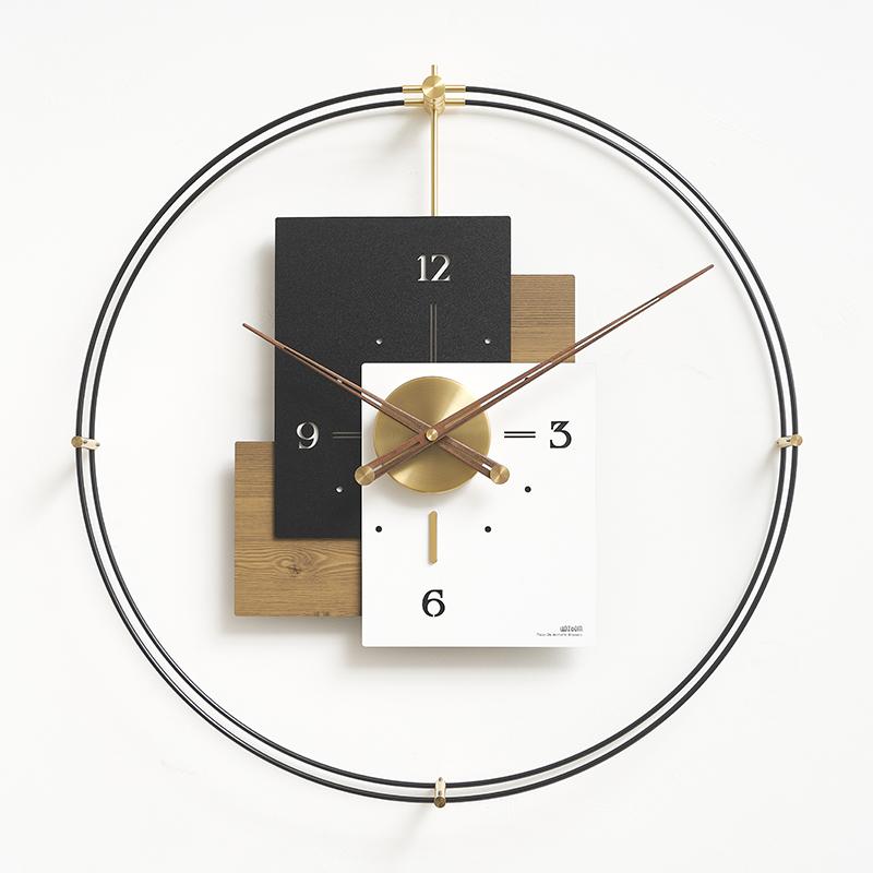 Luxury Hang Clock Living Room Wall Clocks Restaurant Modern Watch Decoration Design Bedroom Mechanical Watches Accessories