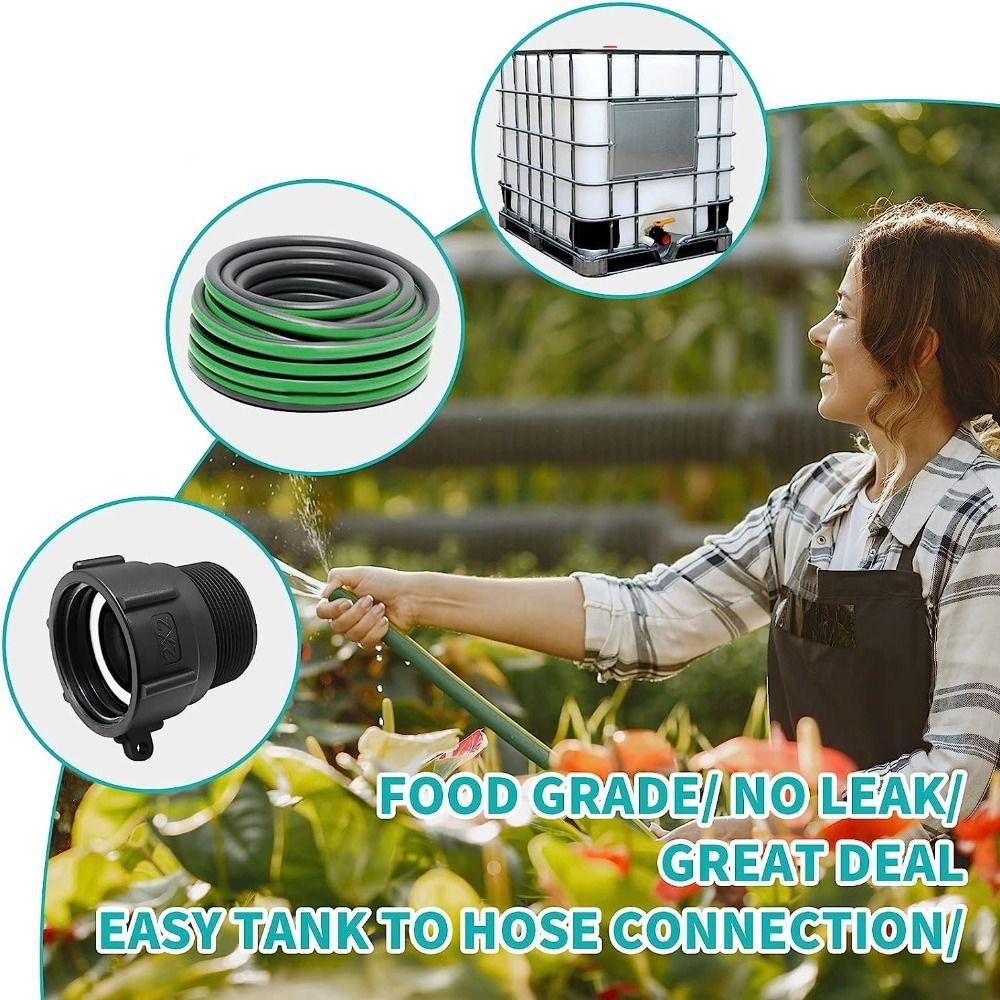 Plastic Ton Bucket Joint Accessories 2 Inch Ton Bucket Adapter IBC Tote Adapter  Tote Connector