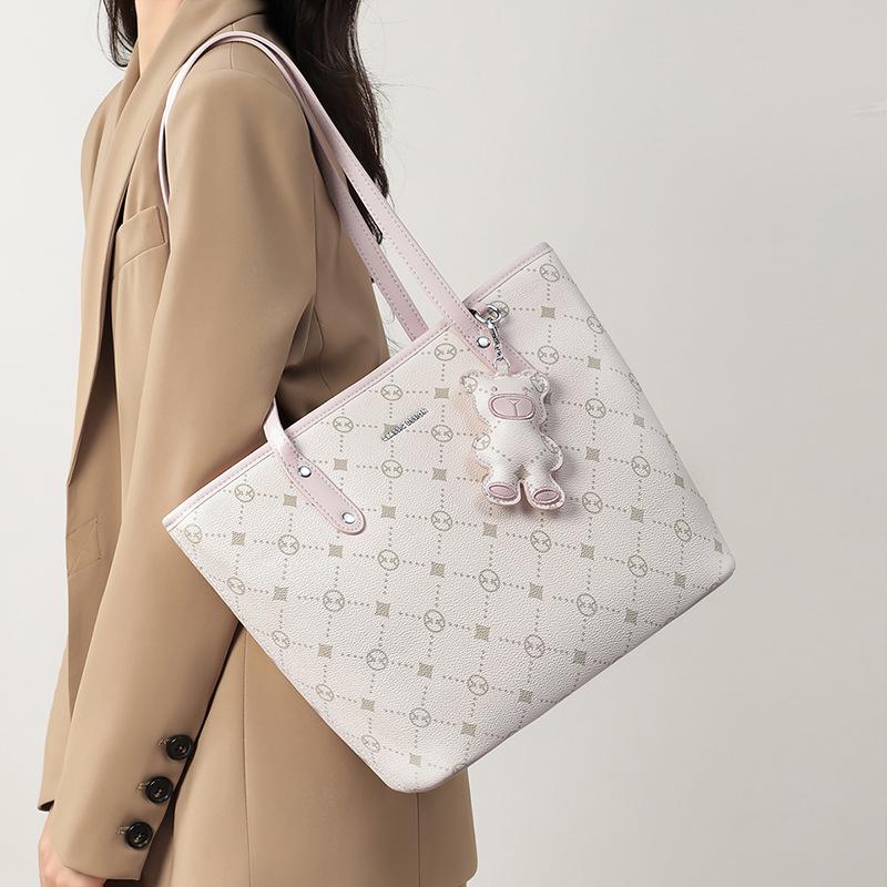 Tragetasche Damen Tasche High-End-Sinn Große Tasche Einzelne Schulter Große Kapazität Klasse Pendeltasche Gepäck