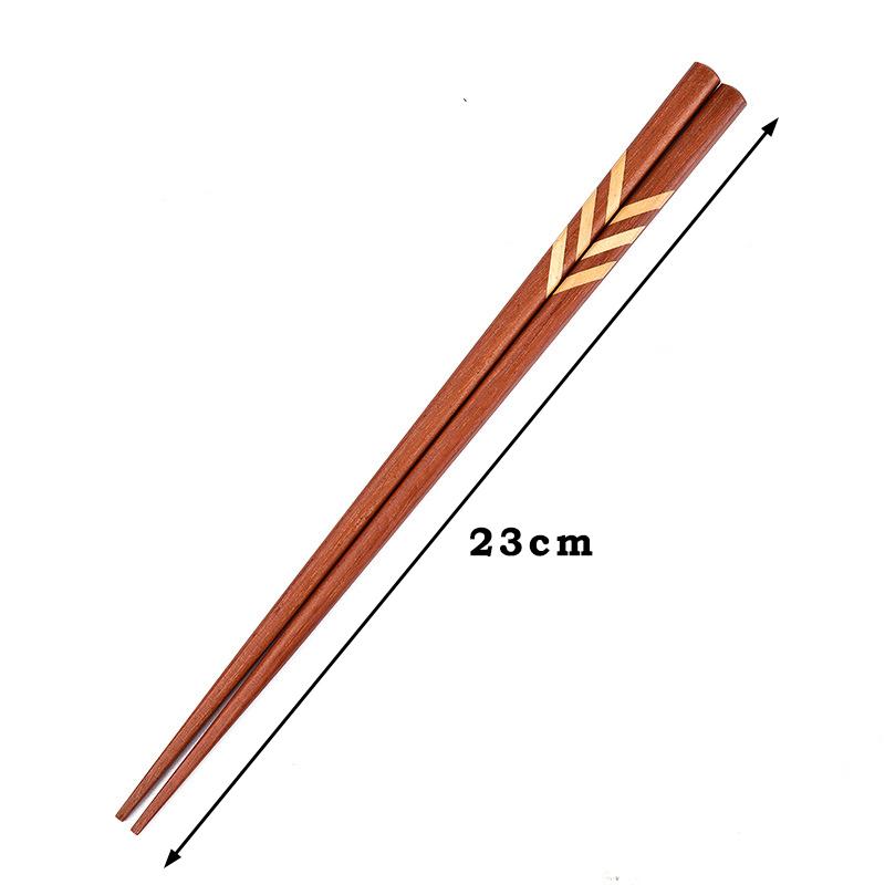 

1 пара для еды, кухонные гаджеты, сделай сам, ручная работа, японский стиль, деревянные, хороший подарок, палочки для еды, посуда, нескользящие, многоразовые коричневый