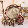 Weinset Metall Europäischer Luxus Imitation antik kleines Rosenweinset Festivalornamente Hochzeitsweinset