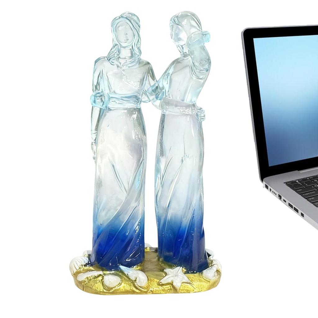 Sisters By My Side Celebrates Friendships Sisters Sculpture Friend Birthday For Special Friendship Day For Female