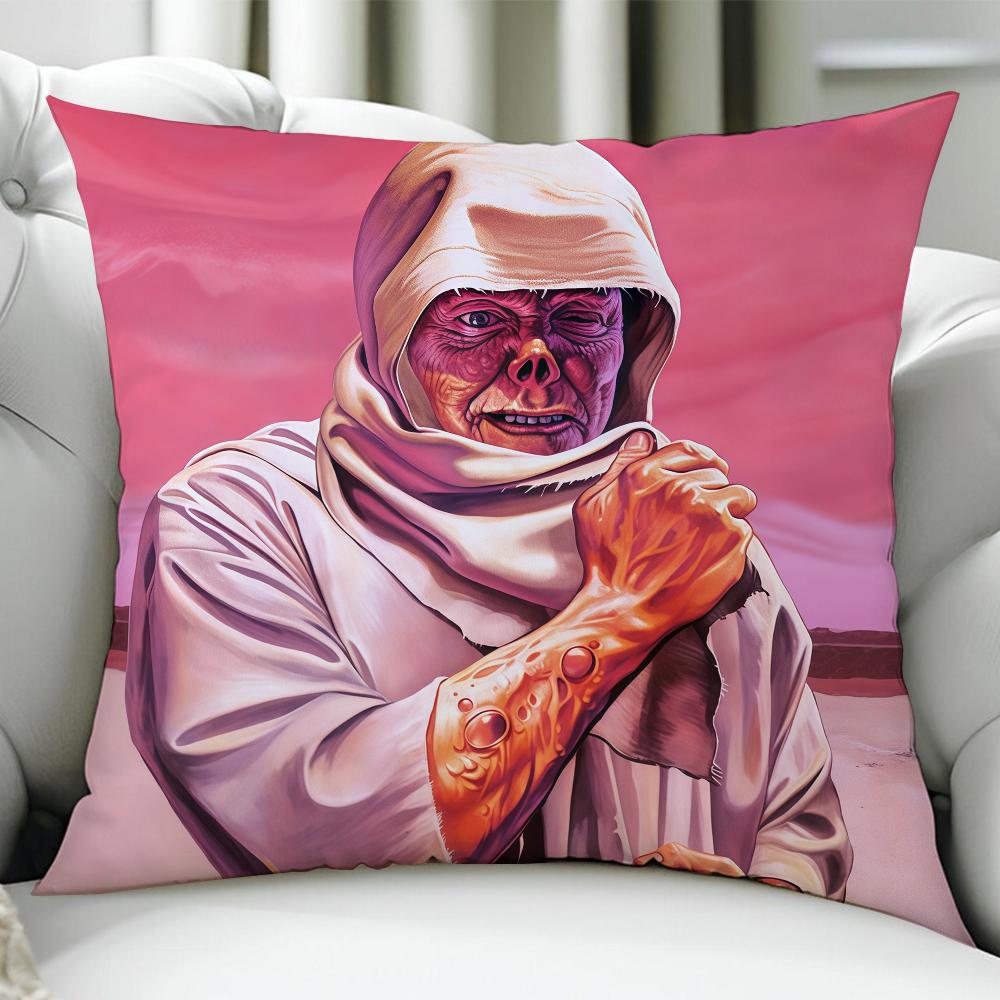 Rock Band DDeath cushion cover Birthday Anniversary Gifts Double Sided Printed Zipper Cushion Cover Soft Skin Bedding
