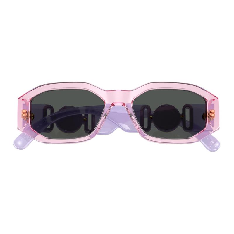 Versace Brand Logo Only Suitable for Old Acetate 0VK4429U-552687-Pink Purple Children's Model 48 (Applicable To Children Under 12 Years Old)