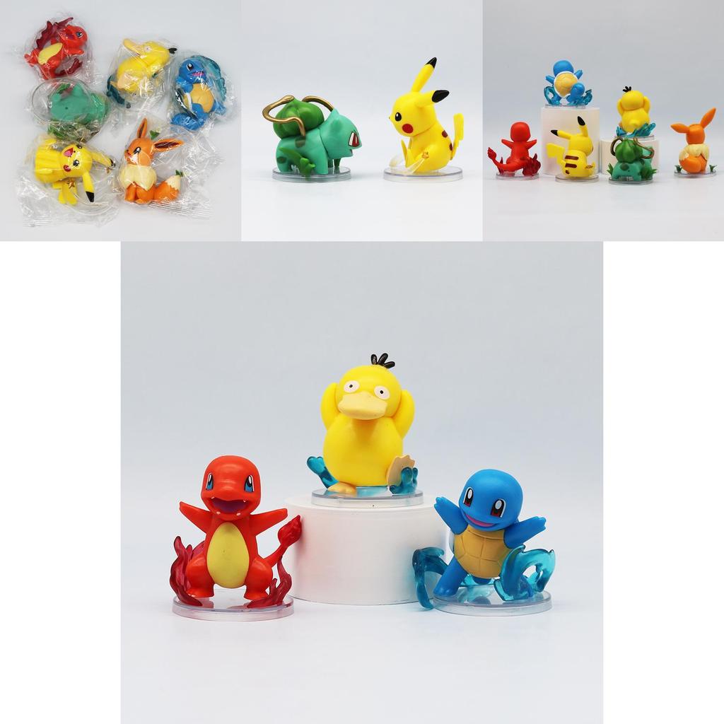 Pokemon Psyduck Bulbasaur Charmander Squirtle Eevee Model For Fans And Collectors