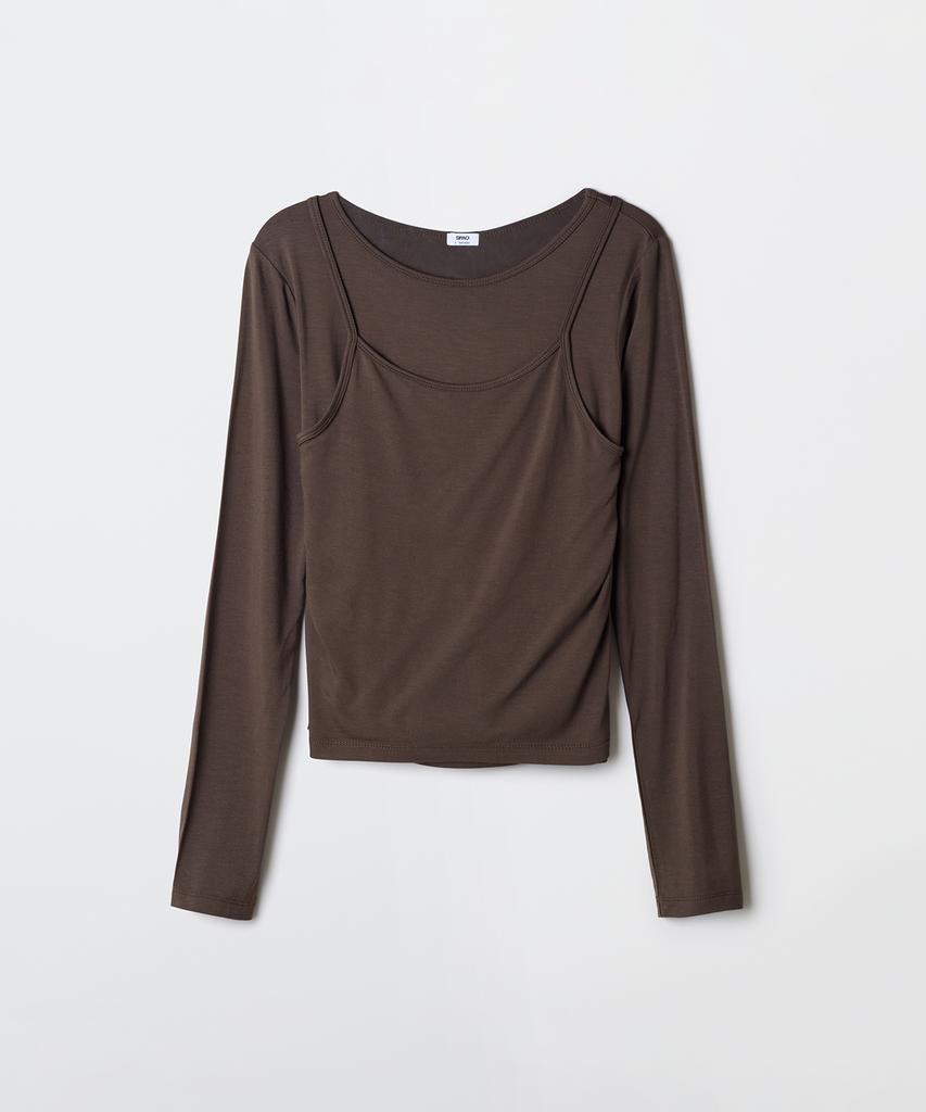 Seupao Halter Neck Layered Long Sleeve Tee_Splwg23G03