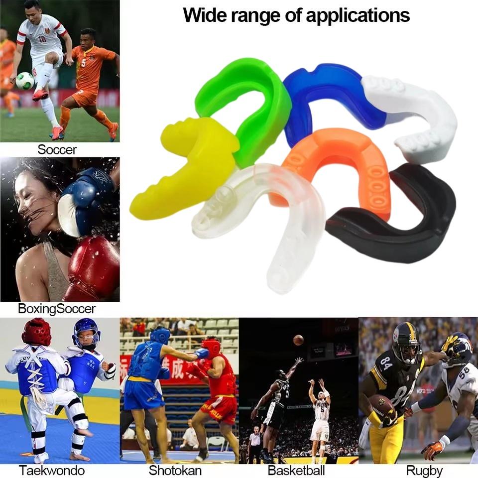 Sports Mouthguard Adult Professional Mouth GuardFighting Training Tooth Protection for Football Wrestling Hockey Lacrosse 3