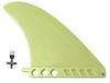 17cm Safety Flex Soft Center Fin, 7" for Longboards, SUPs, Paddleboards, AirSUPs, and Surfboards by saruSURF (Yellow)