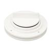 Scupper Valve Plug Efficient ABS Easy Installation Boat Drain Plug for Yachts Speedboats Kayaks White