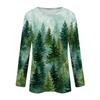 Long Sleeve Shirts For Women Cute Print Graphic Tees Blouses Casual Plus Size Basic Tops Pullover